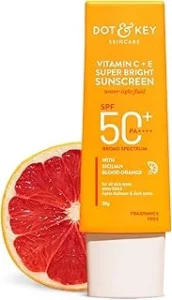 DOT KEY Vitamin C E Super Bright Sunscreen Spf 50