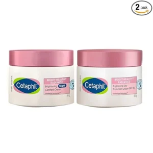 Cetaphil Brightening Day and Night Protection Cream, White